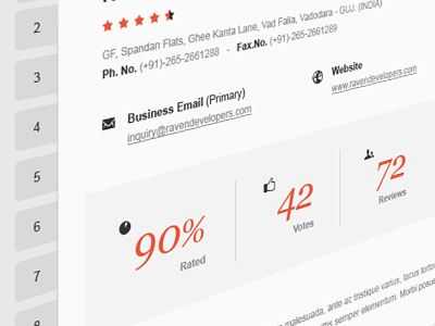 Secret Teaser ajax black business cederholm clean corporate dan duinen gert grey homepage icon interface jason java liam listing mckay minimalistic navigation number orange red sallee tab ui ux van web white