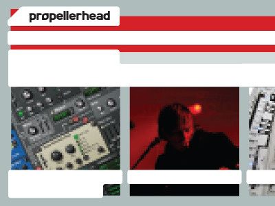 Propellerheads web design elemnts elements gundam illustrator propellerhead web