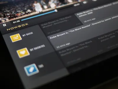 Nowbox alternative - iPad/iOS channels ios ipad launch media onboarding player social subscription tv video youtube