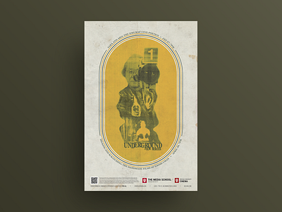 Spring 2022 Underground Film Series poster design film poster graphic design poster poster art poster design