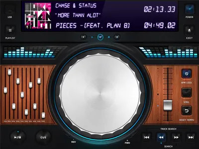 Turntable Tutorial app audio bpm cue dj eq mobile play switch tempo trigger turntable
