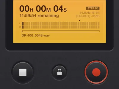 Tascam PCM Recorder ios microphone pcm record recorder recording screen tascam
