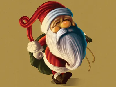 Santa (just for fun) beard christmas santa