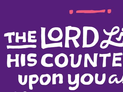 Custom Sketchnote Type Poster (Purple) sketchnote type vector