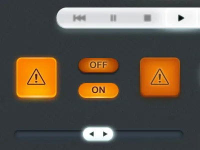 Lamp & Mood button mood play rate switch ui