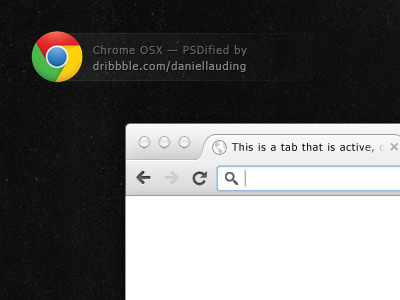 Chrome GUI PSD chrome freebie gui psd