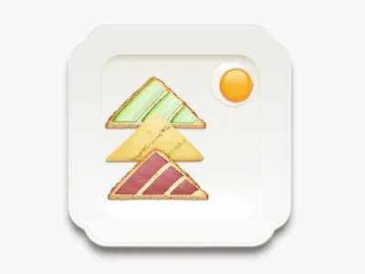 Christmas Sandwich christmas food icon photoshop texture xmas