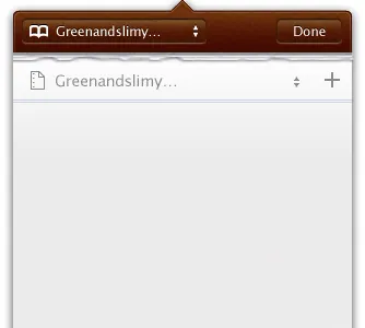 Notes Mockup gui design mac app menulet