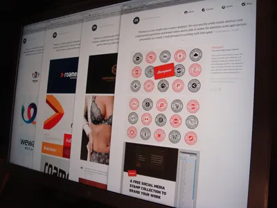 Something for 2012 belgium branding clean design identity logo minimal website