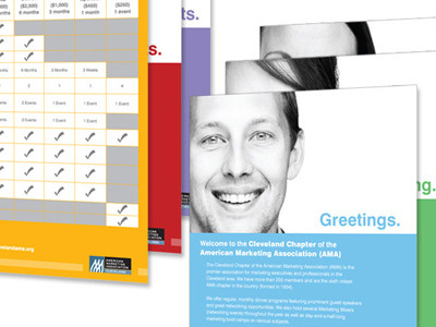 American Marketing Association - Cleveland Chapter ama flyers print