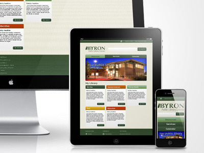 Library Website first upload library nonprofit organization