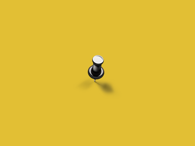 Push Pin icon illustration