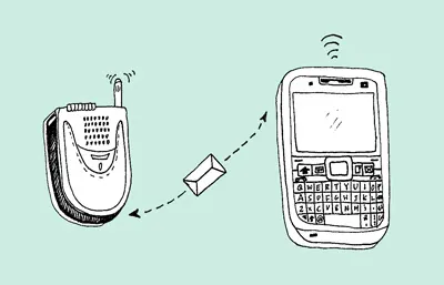 Doodle cute doodle drawing hand illustration mint monochrome pastel smart phones
