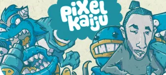 Pixelkaiju website header