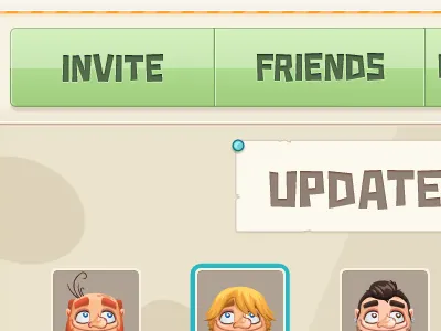Tiny Village Social games mobile tinyco tinyvillage ui ux