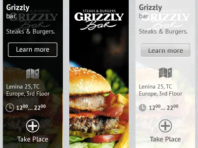 Banner Rollovers ad banner favorites interface rollover ui web