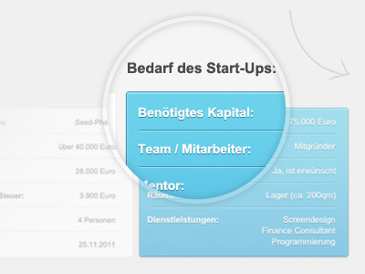 wlcm.in - for whom is it? application community crowdfunding detail grey how it works minimal portal startup ui user interface webdesign