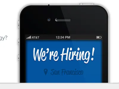 Almost into Production cherry engineers hiring inset job type