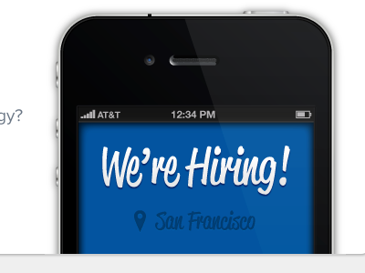 Almost into Production cherry engineers hiring inset job type