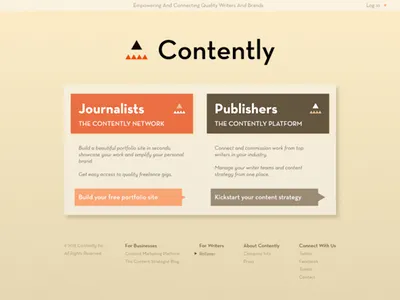 Homepage branding color design icon identity logo minimalism pencil web website