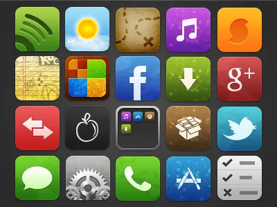 Xarolin - Teaser app app store cydia facebook folder folders gamecenter google google plus istudies istudiez itunes maps messages notes phone settings shoopdawooptagspam sms soundhound spotify text theme todo twitter weather winterboard