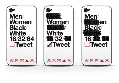 Self-Labeled Skin iphone case typography