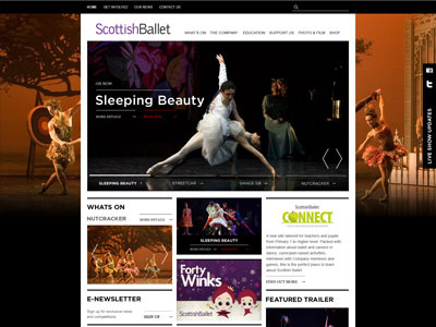 Final Draft ballet big images clean gotham masonry minimal