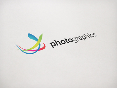 Photographics colourful graphics photography ribbons