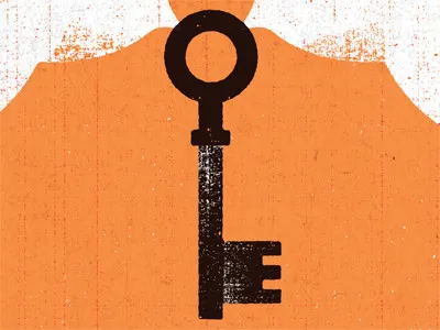 Why I Like Robins Poster birds gig poster illustration key orange