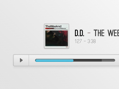 jPlayer Audio Skin PSD + HTML audio html jplayer psd skin
