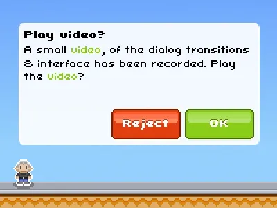 Acme Inc. – Video 16 bit acmeinc dialog interface ios menu pixel pixelart video