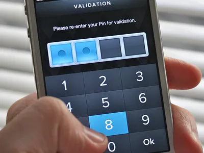 Validation entry pin validation