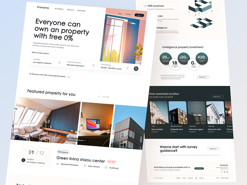 Property Landing Page