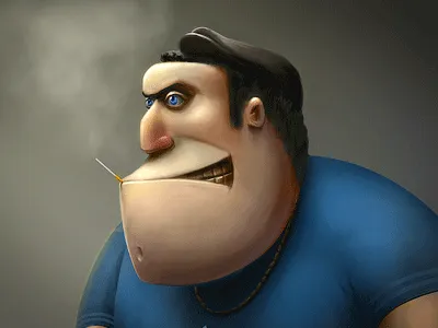 Сhav (character concept) character concept illustration