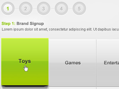 Brand Sign Up box boxes form interface register sign in sign up signin signup steps ui user ux web