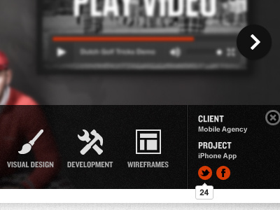 Project Description icons interface ui