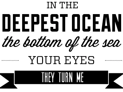 Radiohead typography