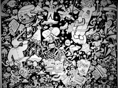 The Fun In Danger When Exploring The Unknown alligator bacon fish bowl radio roller coaster spilling soup ufo viewfinder