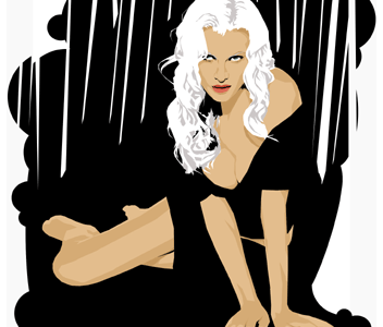 Dark Forest beauty glamour mystery women