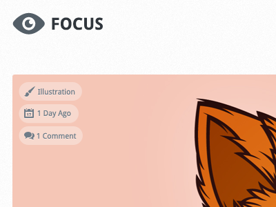 Focus - Tumblr Theme clean design mikedidthis portfolio responsive theme tumblr