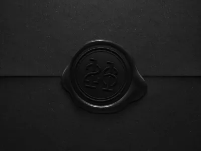 Splash Page idea envelope seal splash page wax