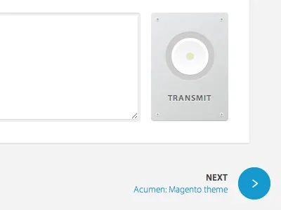 Form + Type Refinement button form gravity department nav