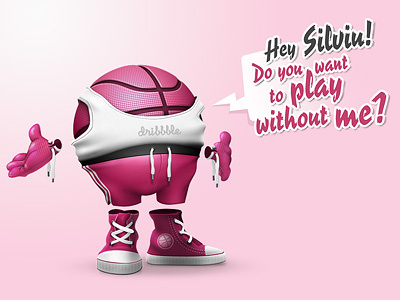 Hey Silviu - Thanx! ball basketball debut thank you