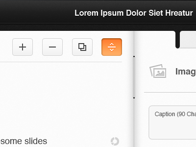 Another sneak peak from deck editor button chart deck depth image ipad pages table ui