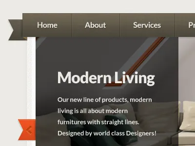 Business Theme border ribbon slider texture theme wordpress