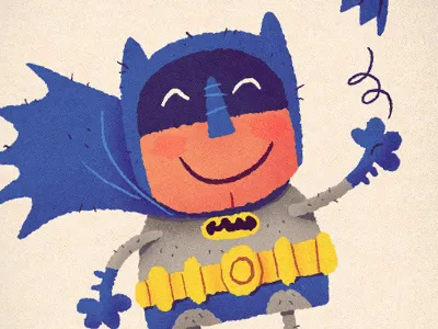 Batman batman cartoon dark knight dc comics illustration superhero