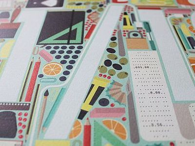 YCN Student Awards Poster design illustration objects poster ycn