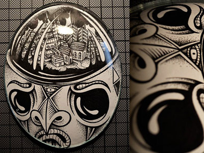 Hometown berlin black bw cuke harlequin hometown hrlqn illustration mike friedrich paper white