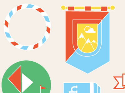 Sticker page illustration printables stickers