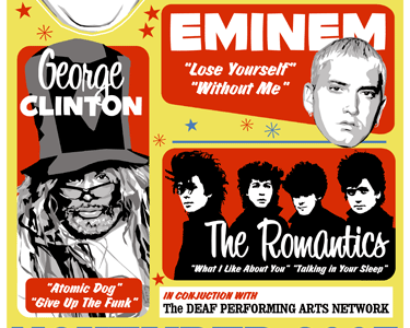 Joel Martin: "The Man Behind The Music" celebrities music portraits posters retro